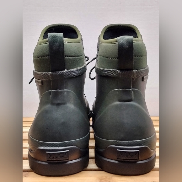 Muck Boots Mens Green Original Lace Up Waterproof Boots Size 15 - Picture 7 of 11
